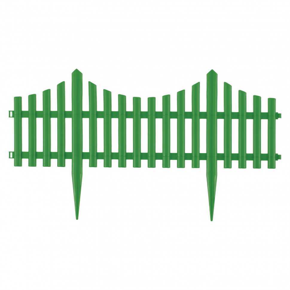 Забор декоративный "Гибкий", 24 х 300 см, зеленый, Россия, Palisad Заборы декоративные фото, изображение