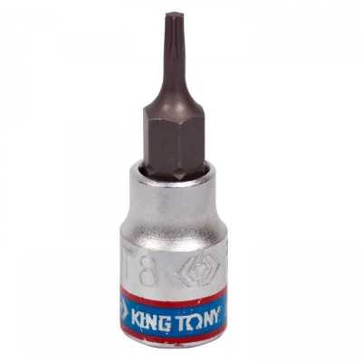 Насадка (бита) торцевая 1/4", TORX T9, L = 37 мм KING TONY 203309 Насадки фото, изображение